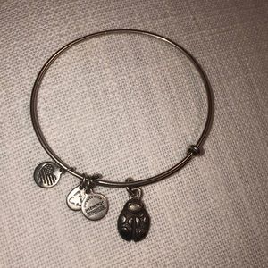 Alex and ani ladybug bracelet